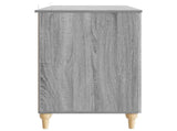 Desk with Shelf Grey Sonoma 142.5 x 50 x 75 cm Engineered Wood 3414582