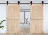 Door NARVIK Natural 70 x 210 cm Solid Pine Wood 42047082