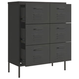 Drawer Cabinet Anthracite Steel Medium Drawer Cabinet 336150