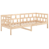 Day Bed without Mattress Solid Wood Pine 90x190 cm Single 820217