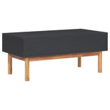 Coffee Table 90x50x40 cm Solid Acacia Wood and MDF 289908