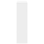 Bookcase White 100x33x125.5 cm Engineered Wood 3309357