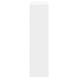 Bookcase White 100x33x125.5 cm Engineered Wood 3309357