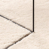 Rug HUARTE Short Pile Soft and Washable Beige 80x250 cm 375016