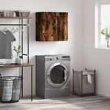 Wall Cabinet Smoked Oak 60x31x60 cm Engineered Wood 829961