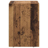Bedside Table 2 pcs Old Wood 29.5 x 33.5 x 50 cm 891241