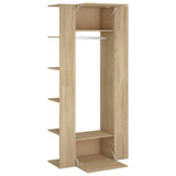 Hallway Cabinets 2 pcs Sonoma Oak Engineered Wood 3082038