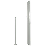 Patio Retractable Side Awning 170x300 cm Grey 48368