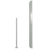 Patio Retractable Side Awning 170x300 cm Grey 48368
