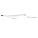 Retractable Awning Beige 300 x 250 cm Fabric and Aluminium 3330052
