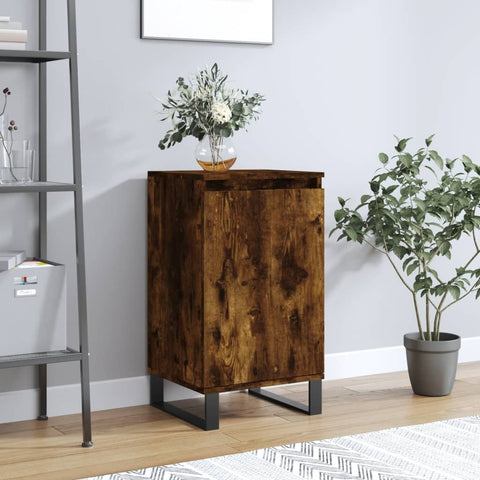 ZNTS Sideboard Smoked Oak 40x35x70 cm Engineered Wood 831078
