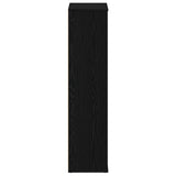 Bookcase Black Oak 50x25x104 cm Engineered Wood 862470