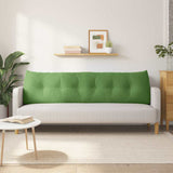 Back Pillow Light Green 180 x 24 x 50 cm Velvet 42014577