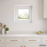 Basement Window RISOR 55 x 55 cm PVC and Glass 42047836