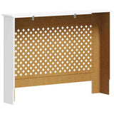Radiator Covers 2 pcs White 112x19x81.5 cm MDF 3051377