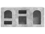 Sideboard Concrete Grey 100 x 35 x 59 cm Engineered Wood 891347