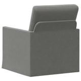 Armchair Dark Grey 70 x 81 x 82 cm Velvet 42041022