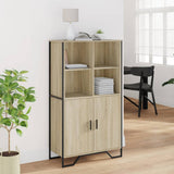 Highboard Sonoma Oak 79.5x35.5x137.5 cm Engineered wood 3295308