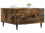 Coffee Table Smoked Oak 49 x 50 x 40 cm Engineered Wood 894970