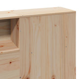 Bed Frame without Mattress 200x200 cm Solid Wood Pine 3323755