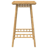 Outdoor Bar Table Square 55x55x100 cm Bamboo 4108229