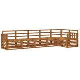 Sectional Sofa Set 6 pcs Natural Solid Acacia Wood 3374879