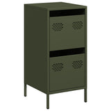 Sideboard Olive Green 35x39x73.5 cm Cold-rolled Steel 851398