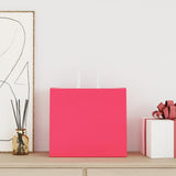 Paper Bags 250 pcs with Handles Pink 32x22x28 cm 4101904