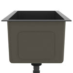 Handmade Kitchen Sink Black Stainless Steel 51505