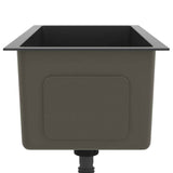 Handmade Kitchen Sink Black Stainless Steel 51505