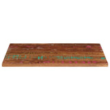 Table Top 100x60x1.5 cm Rectangular Solid Wood Reclaimed 371062