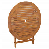5 Piece Garden Dining Set Solid Wood Acacia 3152898