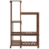 Flower Stand 62.5x61.5x101.5 cm Solid Wood Fir 362883