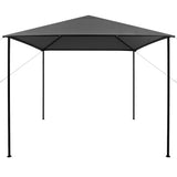 Gazebo 3x3 m Anthracite Fabric and Steel 180 g/m 312240