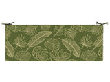 Seat Cushion SOEST 100% Polyester Leaf Design 120 x 80 x 10 cm 946811