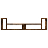 TV Cabinets 2 pcs Smoked Oak 100x30x50 cm Engineered Wood 840797