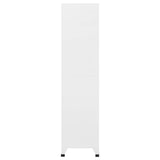 Locker Cabinet with 18 Compartments Metal 90x40x180 cm 245966