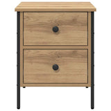 Bedside Cabinet with Drawer Artisan oak 40 x 42 x 50 cm 871247
