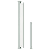 ZNTS Patio Retractable Side Awning 180x500 cm Cream 313406