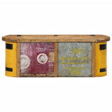 Storage Bench/Sideboard 120x30x40 cm Solid Wood Reclaimed 352782