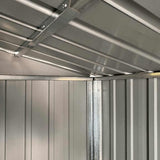 Garden Shed Green Galvanised Steel Large Garden Shed 3188238