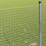 Welded Wire Fence Silver 0.6 x 100 m Steel 42004992