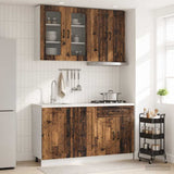 Kitchen Unit KALMAR 4 pcs Old Wood Engineered Wood 3438303