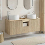 Bathroom Cabinet Set 3 pcs Sonoma Oak 49.5 x 44.5 x 66 cm 3405719
