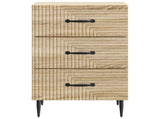 Bedside Cabinet Sonoma Oak 43 x 41 x 66.5 cm Engineered Wood 894787