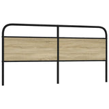 Replace Headboard Sonoma Oak 180 cm Steel and Engineered Wood 4100294