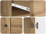 Sideboard Artisan Oak 66 x 34.5 x 90 cm Engineered Wood 895554