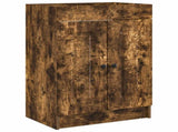 Bathroom Furniture Set Smoked Oak 78.5 x 37.5 x 81 cm 3404179