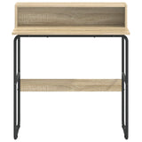 Desk with Storage Sonoma Oak 80 x 50 x 91 cm 8008021