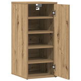 Shoe Cabinets 2 pcs Artisan Oak 32x35x70 cm Engineered Wood 856707